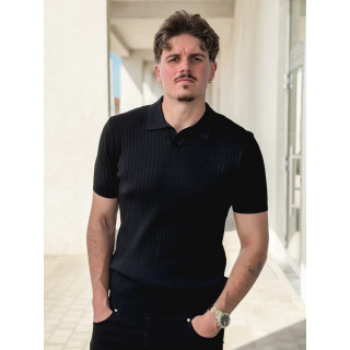 Polo manches courtes Renato - Noir