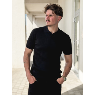 Polo manches courtes Renato - Noir