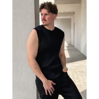 Pull sans manches Felix - Noir