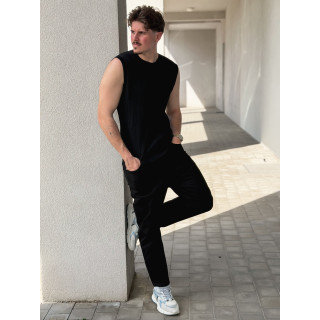 Pull sans manches Felix - Noir