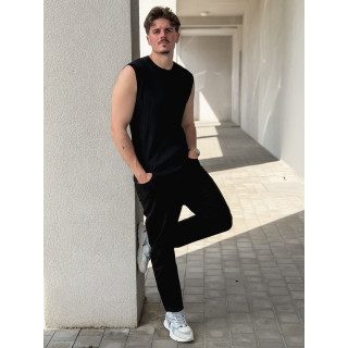 Pull sans manches Felix - Noir