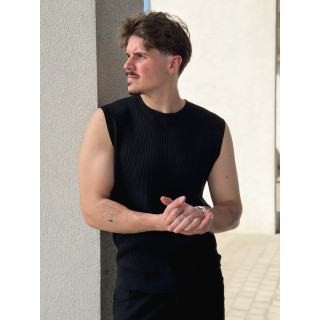 Pull sans manches Felix - Noir