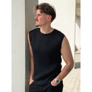 Pull sans manches Felix - Noir