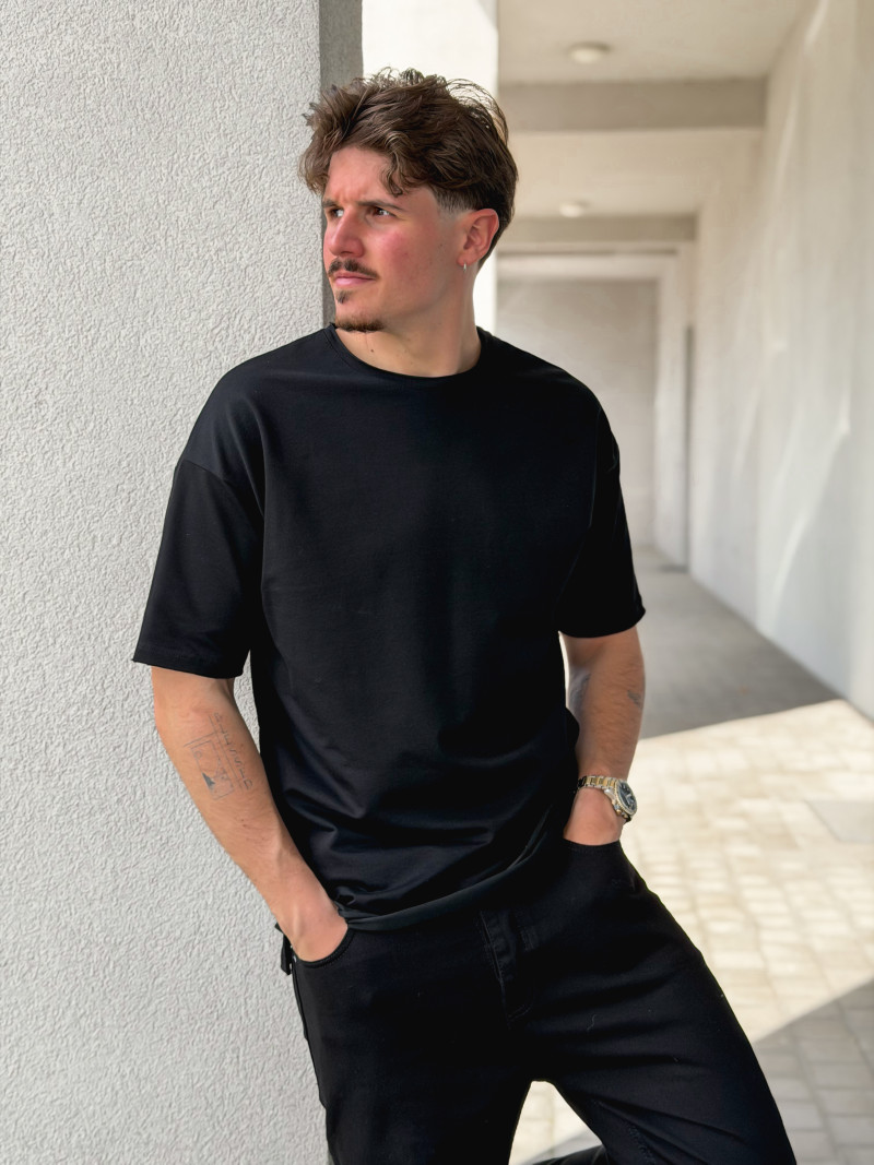 T-shirt Romain - Noir