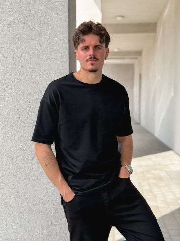 T-shirt Romain - Noir