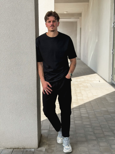 T-shirt Romain - Noir