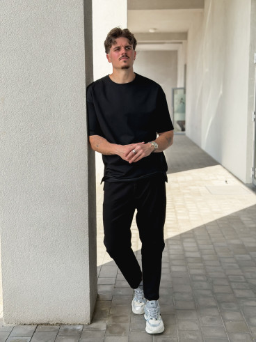 T-shirt Romain - Noir