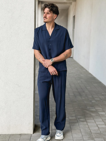 Chemise Noham - Bleu marine