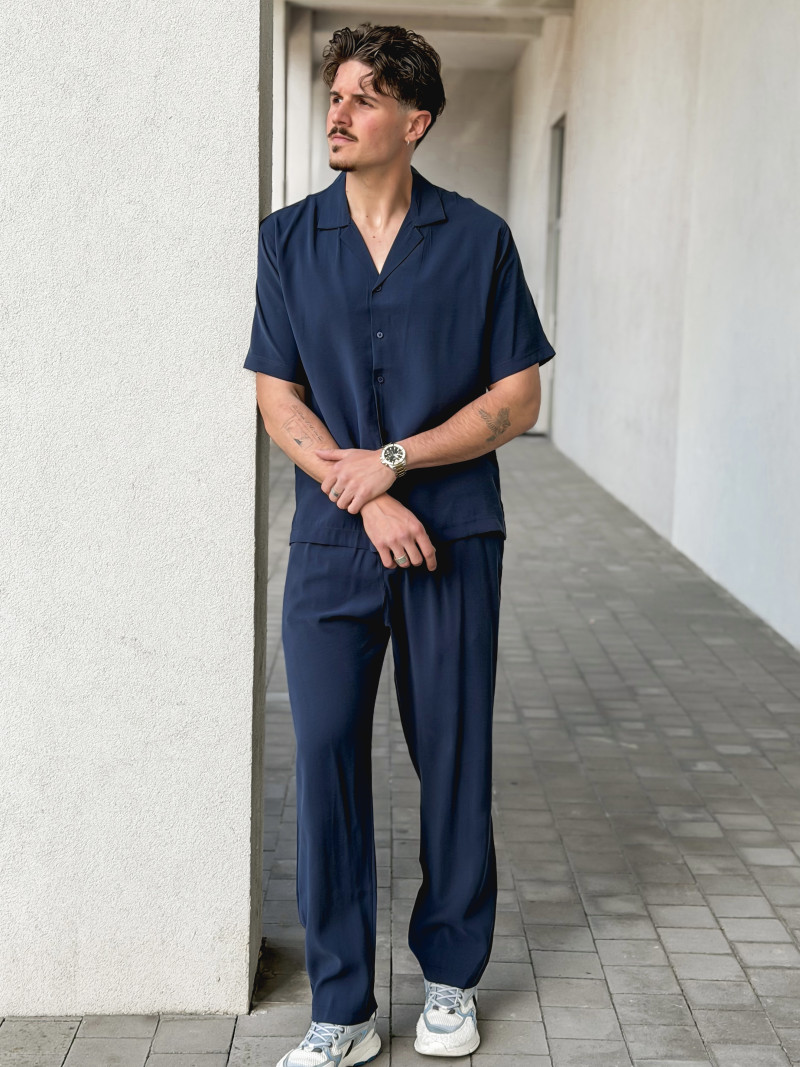 Chemise Noham - Bleu marine