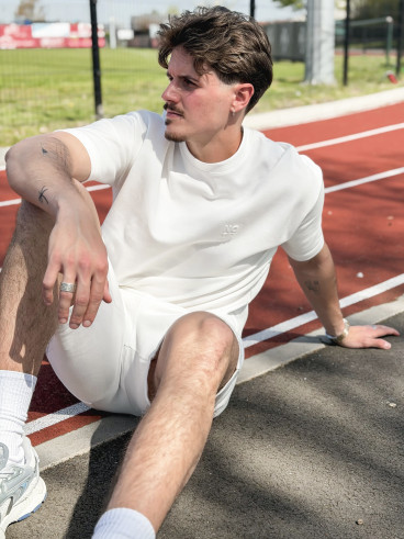 T-shirt Adam - Blanc