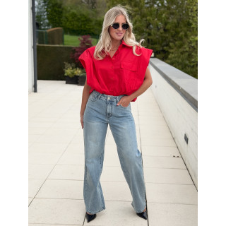 Chemise Salma - Rouge