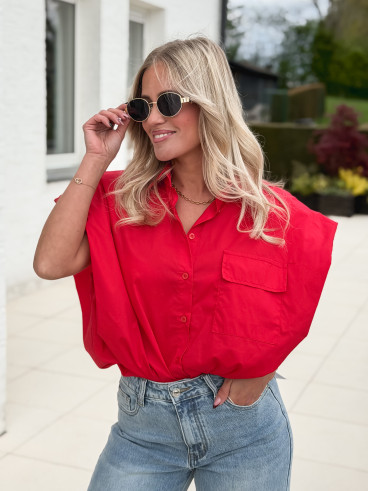 Chemise Salma - Rouge