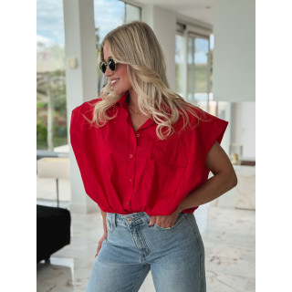 Chemise Salma - Rouge