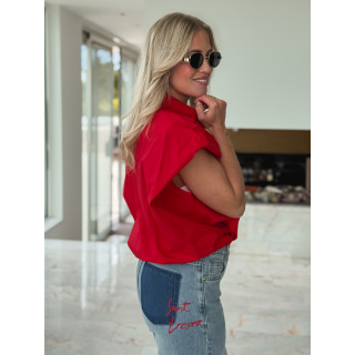Chemise Salma - Rouge