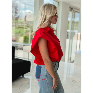 Chemise Salma - Rouge
