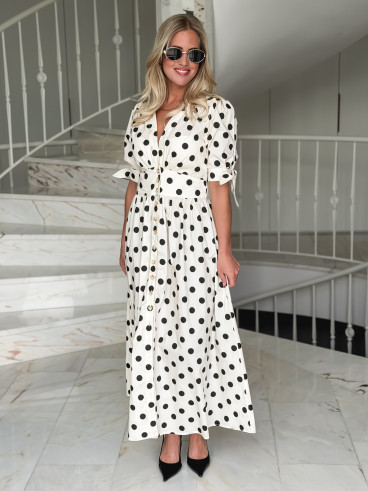 Robe longue Yenefer - Ecru