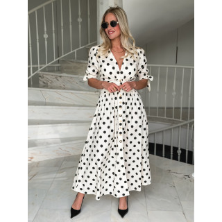 Robe longue Yenefer - Ecru