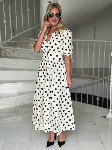 Robe longue Yenefer - Ecru