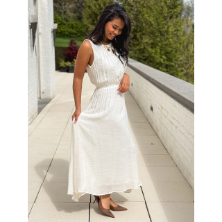 Robe longue Emiliane - Ecru