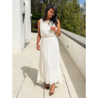 Robe longue Emiliane - Ecru