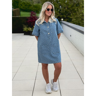 Robe en jeans Ardélya - Bleu