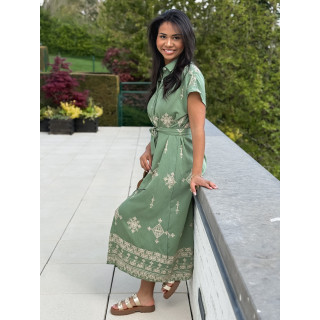 Robe Thelma - Vert