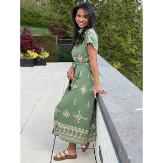 Robe Thelma - Vert