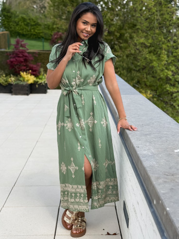 Robe Thelma - Vert