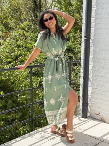 Robe Thelma - Vert