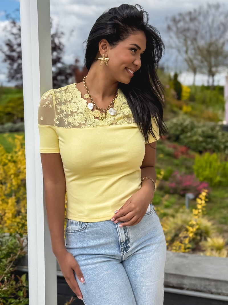 Blouse Anamaria - Jaune