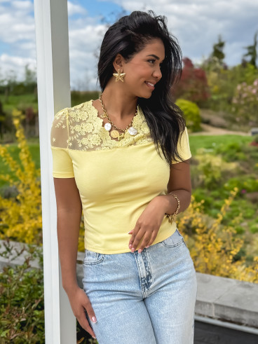 Blouse Anamaria - Jaune