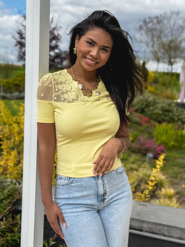 Blouse Anamaria - Jaune