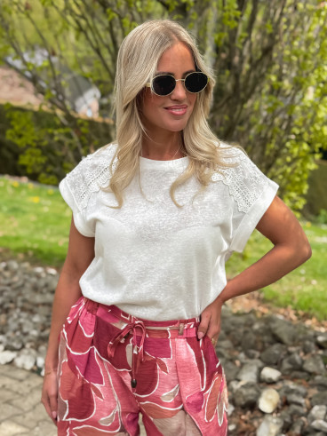 T-shirt Paolina - Blanc