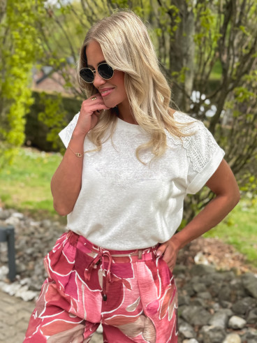 T-shirt Paolina - Blanc