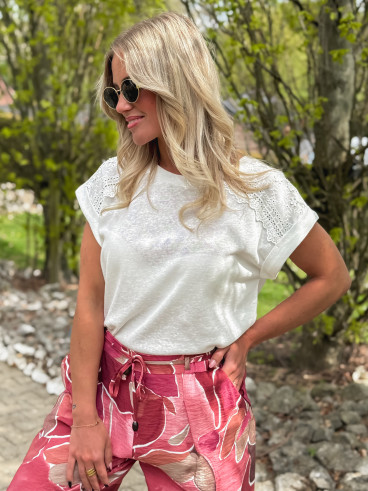 T-shirt Paolina - Blanc