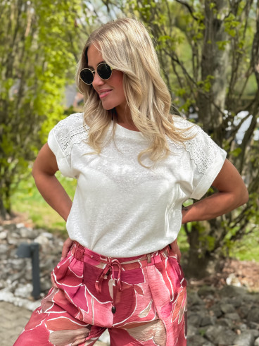 T-shirt Paolina - Blanc