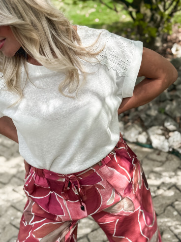 T-shirt Paolina - Blanc