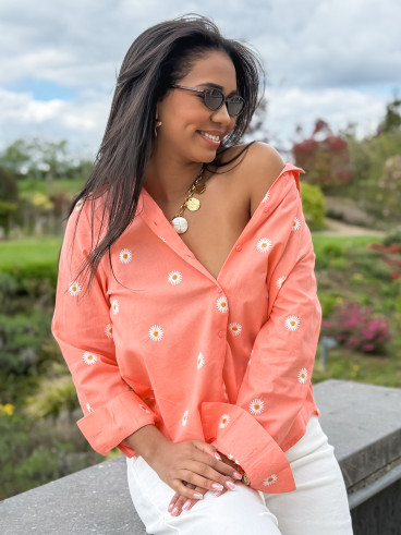 Chemise Jada - Corail