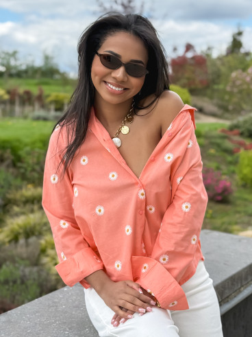 Chemise Jada - Corail
