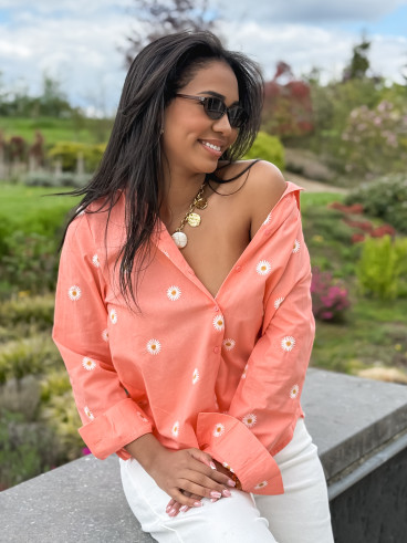 Chemise Jada - Corail