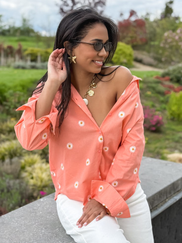 Chemise Jada - Corail