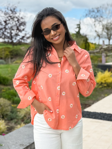 Chemise Jada - Corail