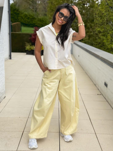 Pantalon Naïda - Jaune