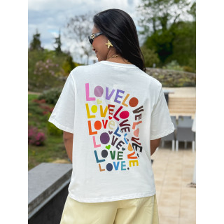 T-shirt Lovina - Blanc
