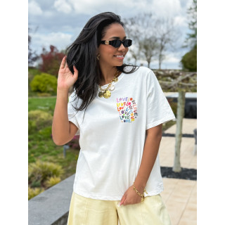 T-shirt Lovina - Blanc