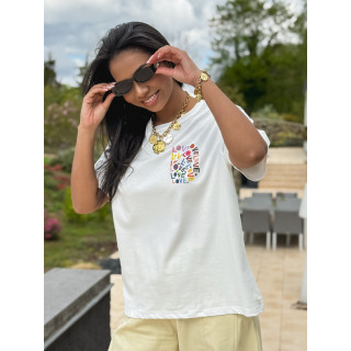 T-shirt Lovina - Blanc