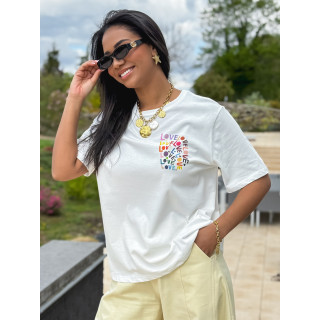 T-shirt Lovina - Blanc