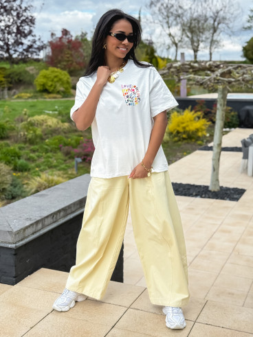 T-shirt Lovina - Blanc