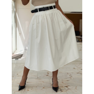 Jupe longue Izia - Blanc