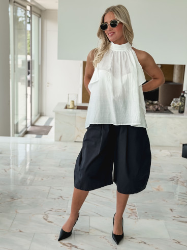 Blouse Nyora - Blanc